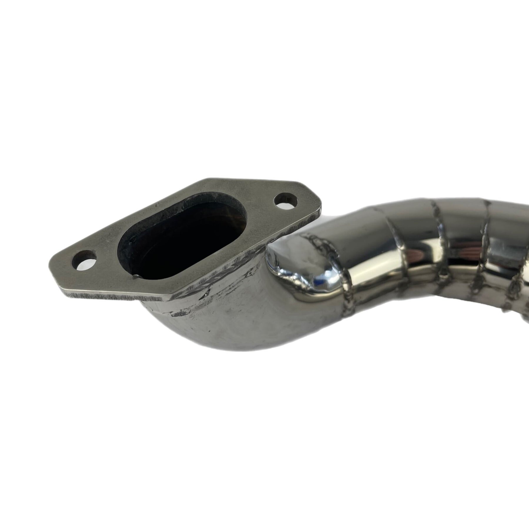 Lambretta Series 3 Li GP SX Sterling Exhaust Manifold U-Bend - Stainless Steel