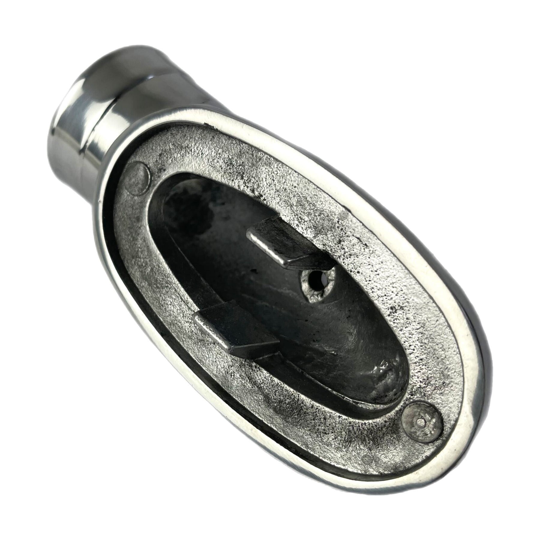 Lambretta Series 3 Li GP SX TV Air Filter Elbow - Polished Alloy