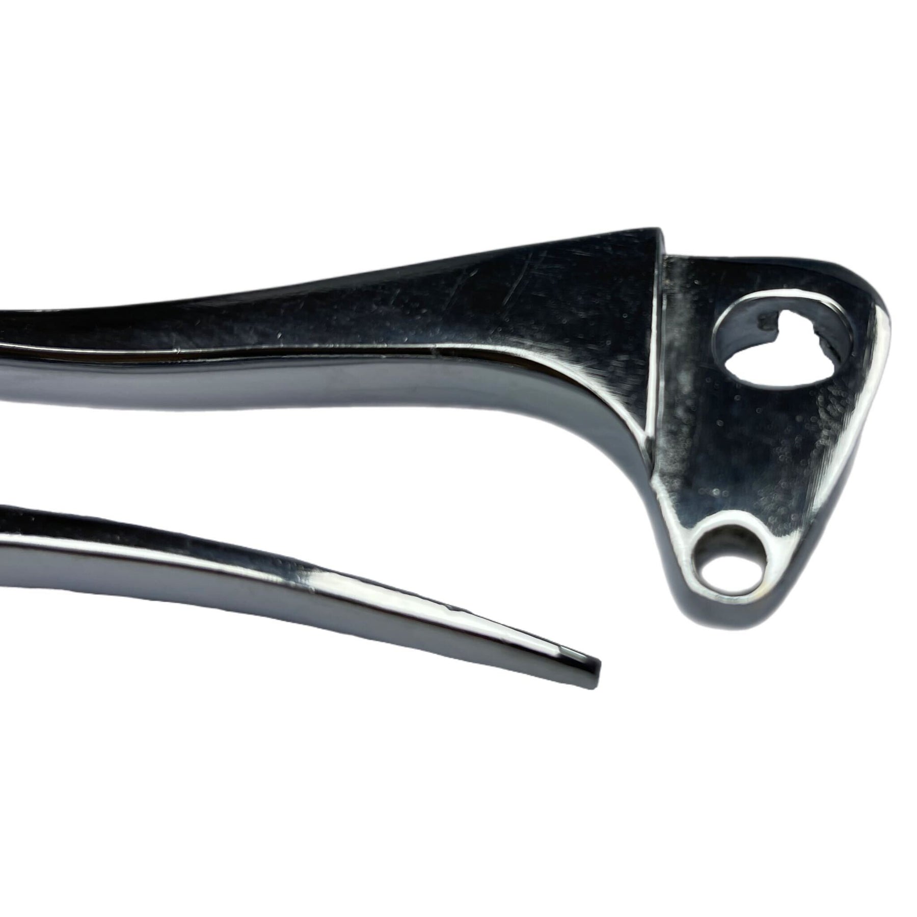 Lambretta Series 3 Li GP SX TV Handlebar Levers - Pointed - Chrome
