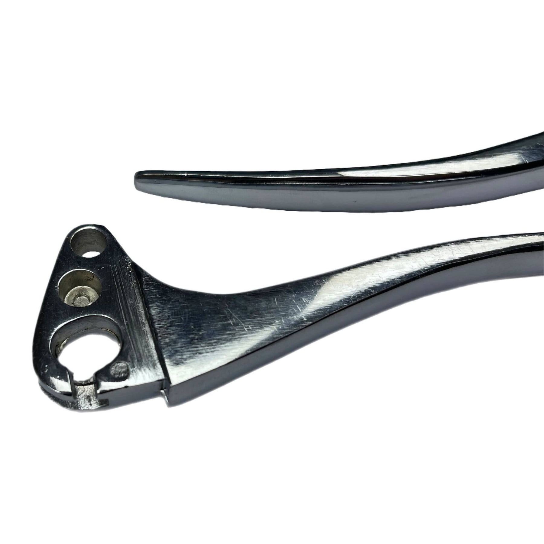 Lambretta Series 3 Li GP SX TV Handlebar Levers - Pointed - Chrome