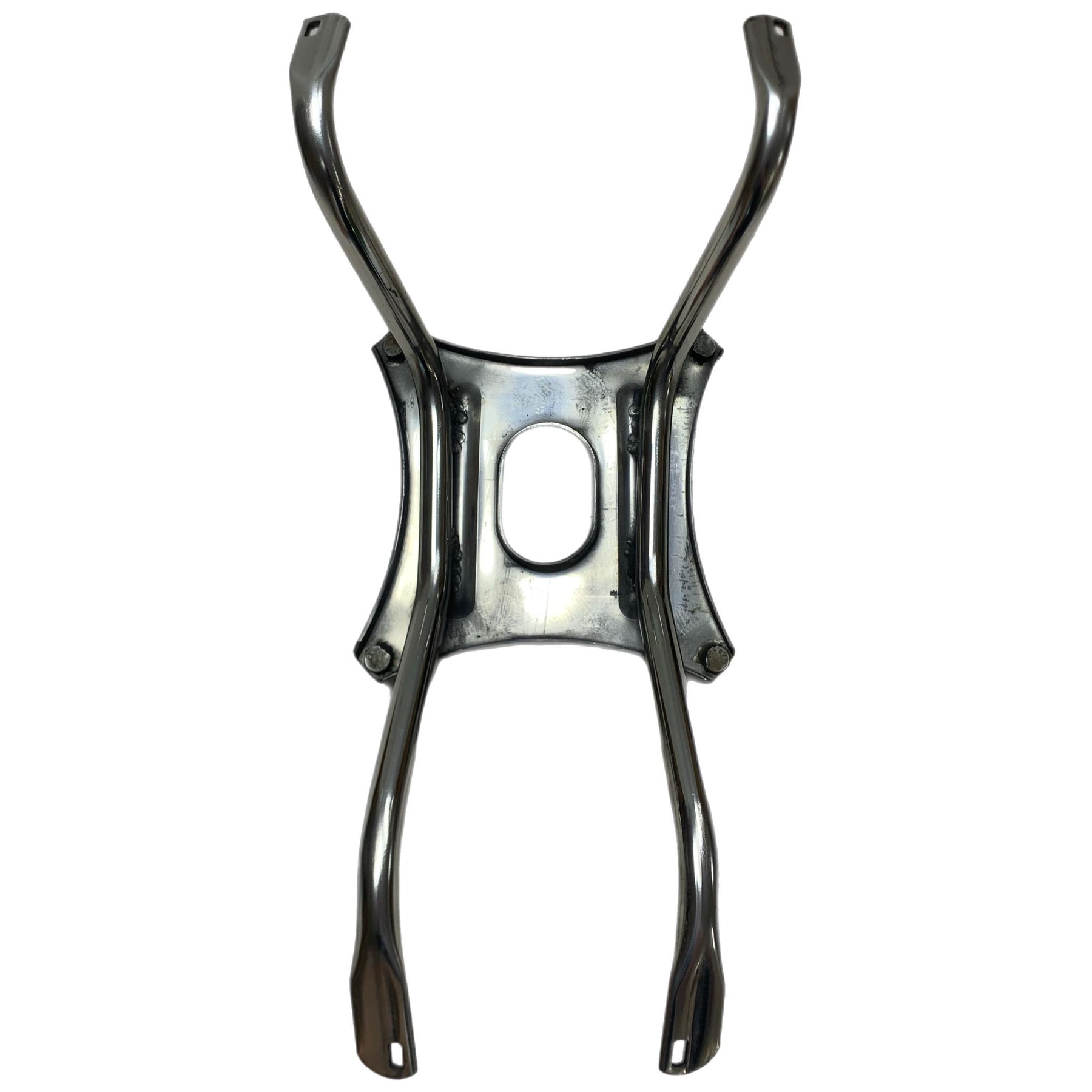 Lambretta Series 3 Li GP SX TV Inside Legshield Spare Wheel Carrier - Stainless Steel