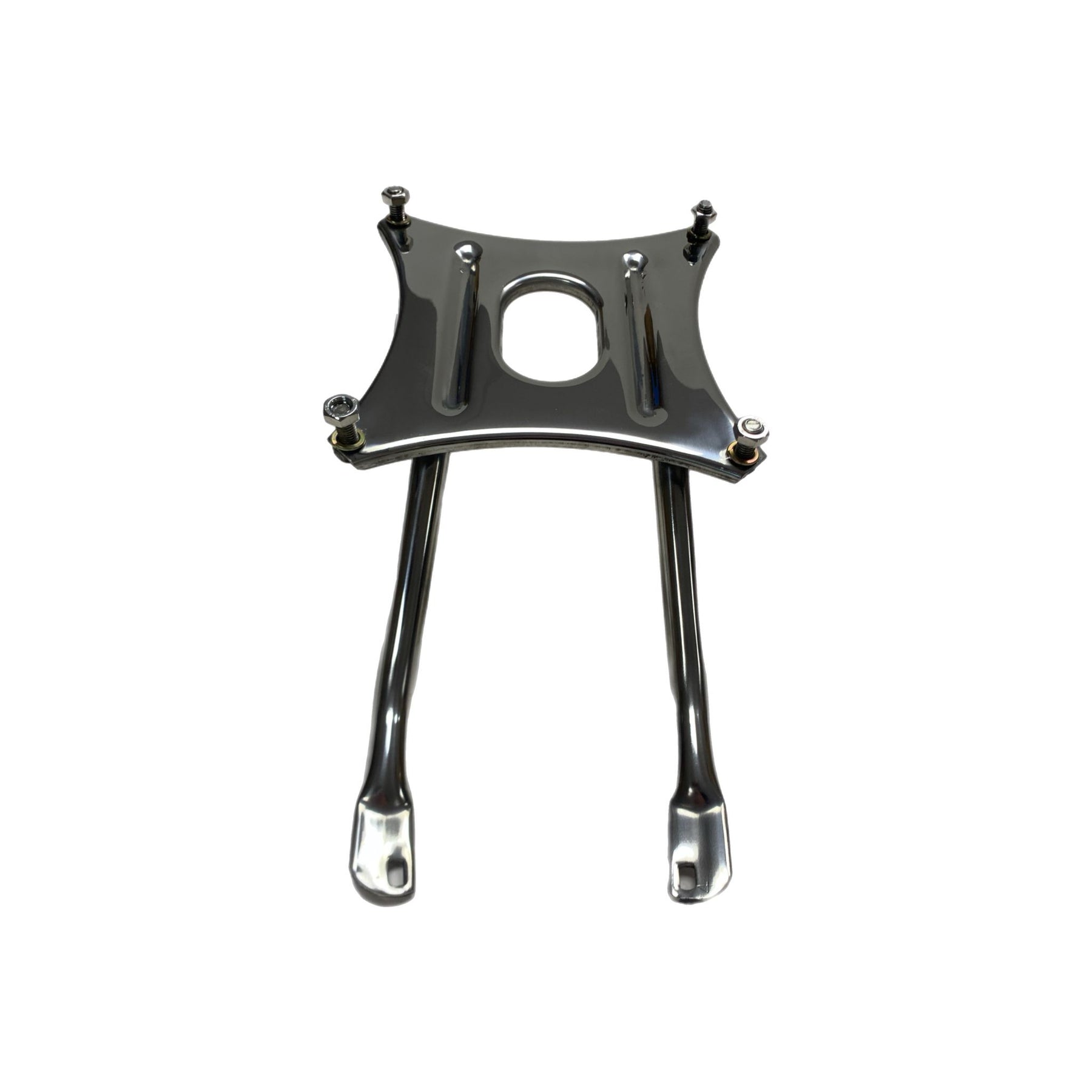 Lambretta Series 3 Li GP SX TV Inside Legshield Spare Wheel Carrier - Stainless Steel
