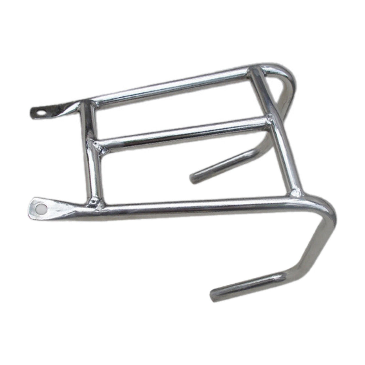 Lambretta Series 3 Li GP SX TV Rear Rack & Light Protector 2 in 1 - Polished Stainless Steel