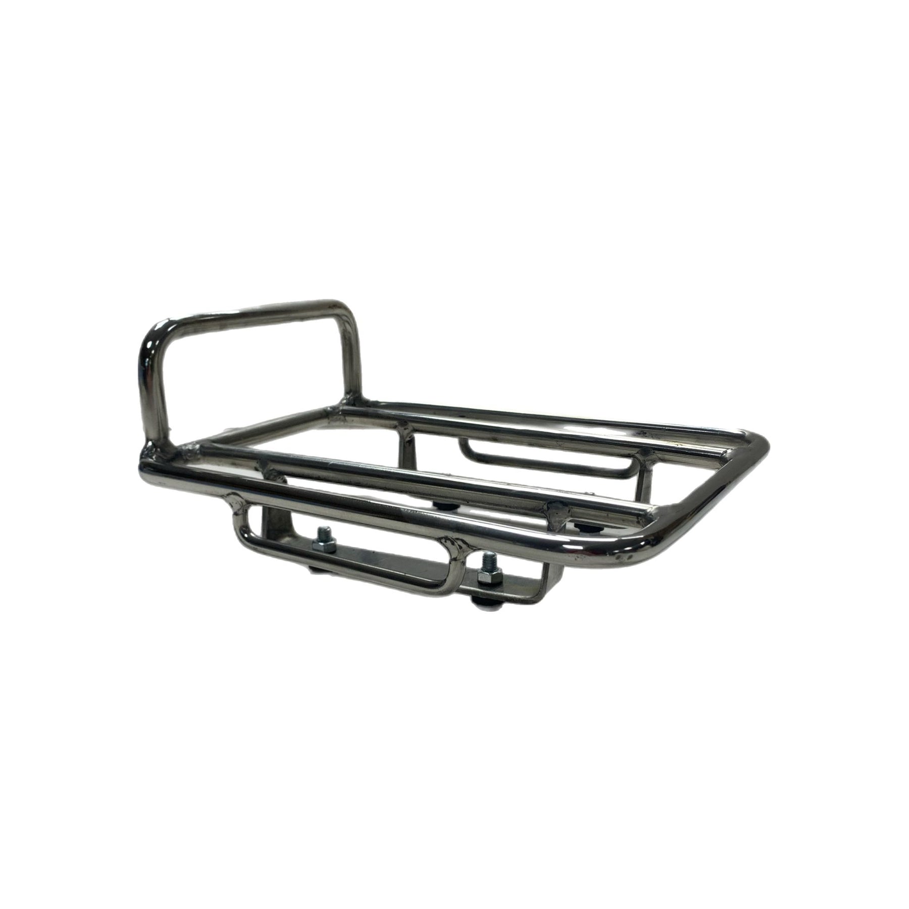 Lambretta Series 3 Li GP SX TV Rear Sprint Rack 2 Bar Fitment - Stainless Steel