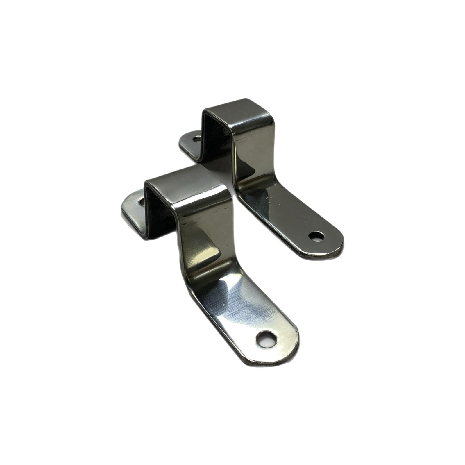 Lambretta Series 3 Li GP SX TV Rear ULMA Style Crash Bars Crash Bars - Polished Stainless
