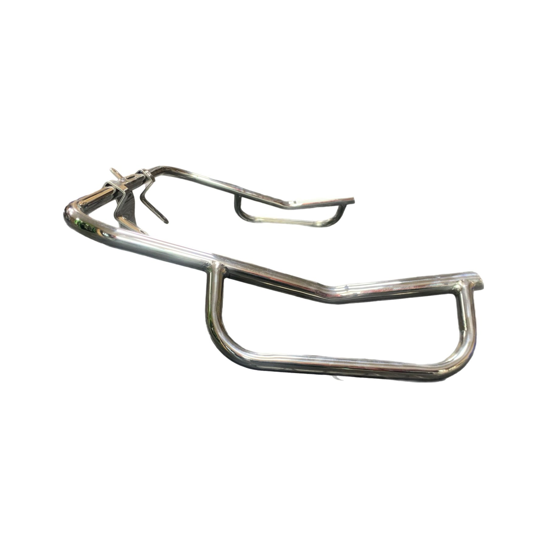 Lambretta Series 3 Li GP SX TV Rear ULMA Style Crash Bars Crash Bars - Polished Stainless