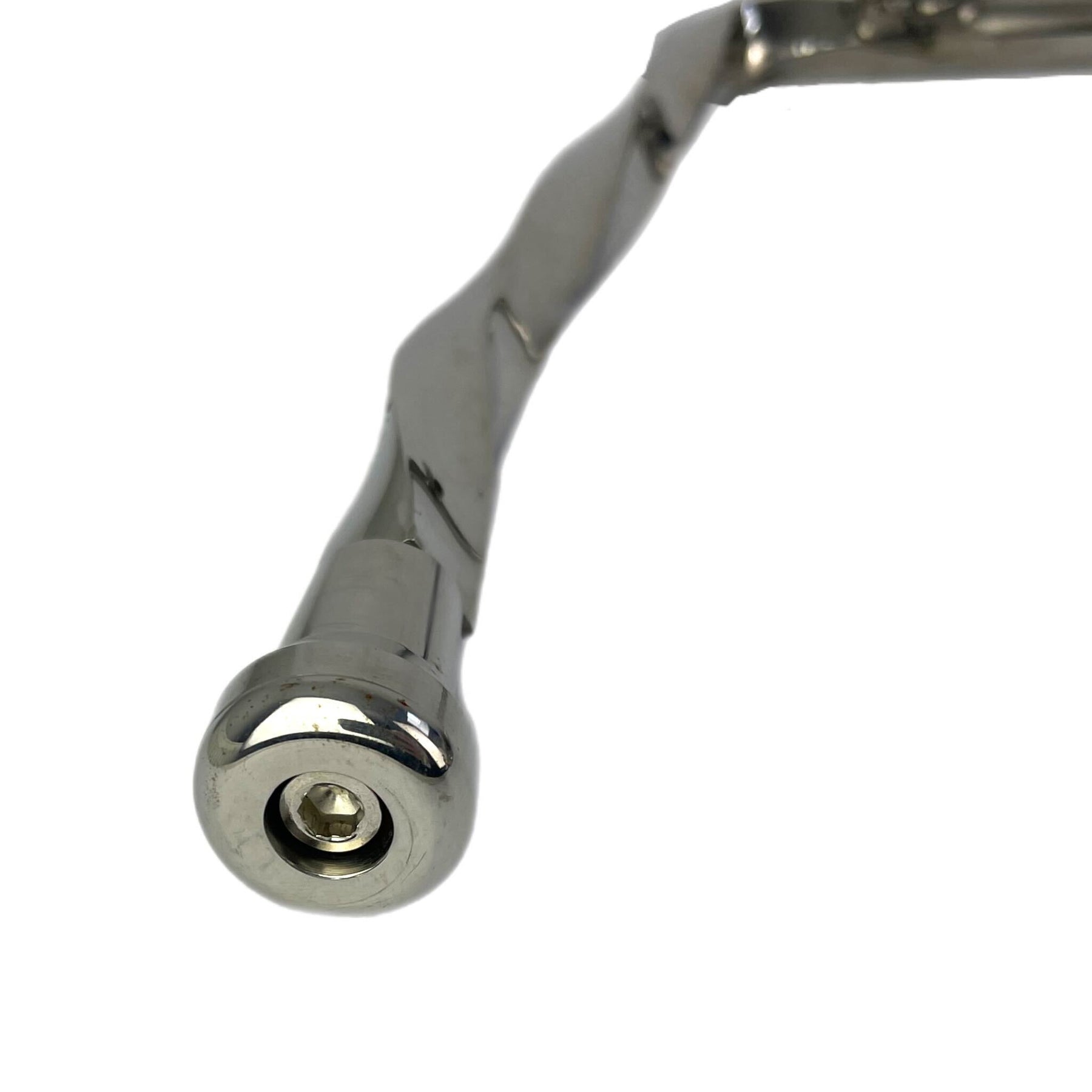 Lambretta Series 3 Li GP SX TV Twisted Centre Stand - Stainless Steel