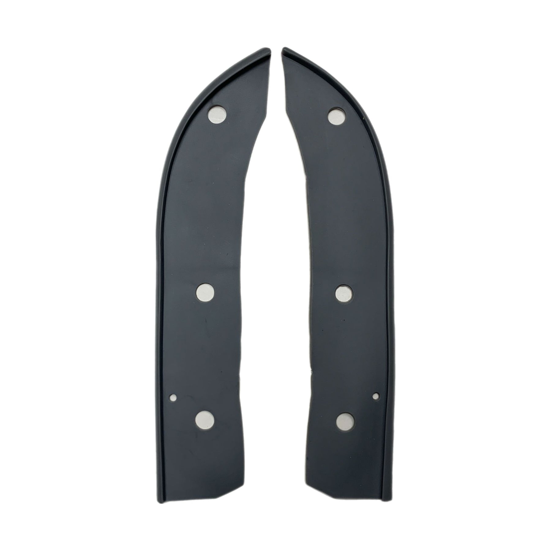 Lambretta Series 3 Li Serveta Horncover & Front Mudguard Rubber Kit Grey