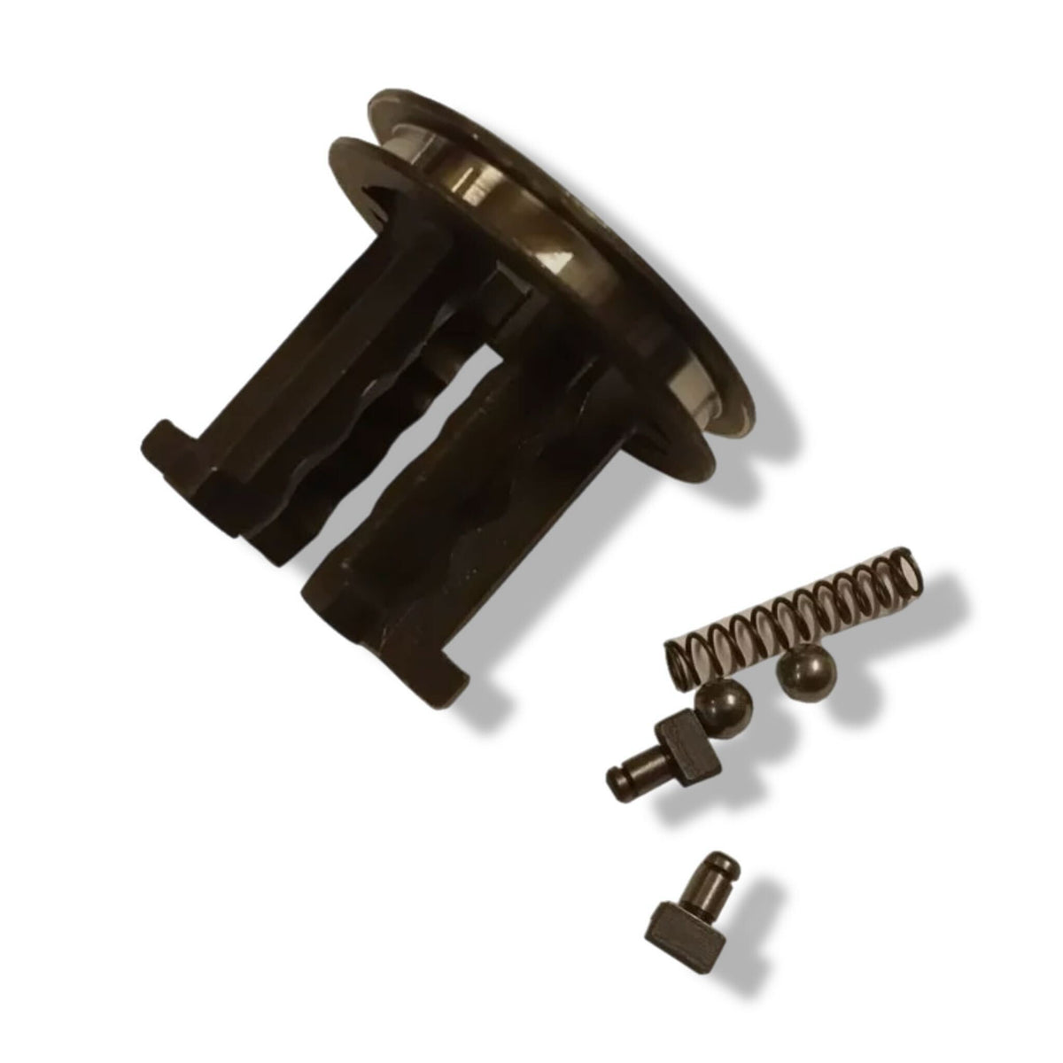 Lambretta Series 1 2 3 Li GP SX TV Gearbox Selector Sliding Dog with T-pins & spring balls