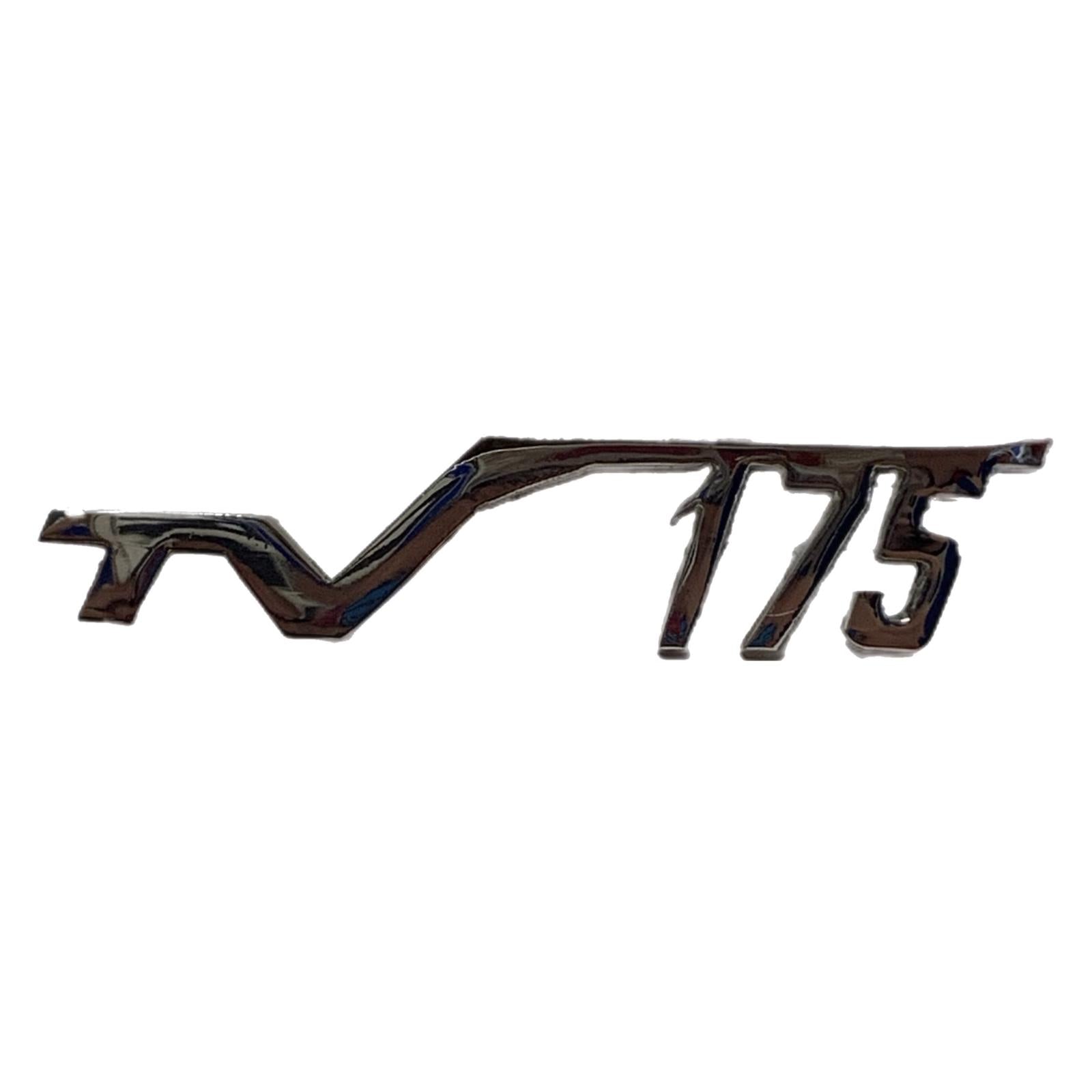 Lambretta TV175 Legshield Badge - Chrome