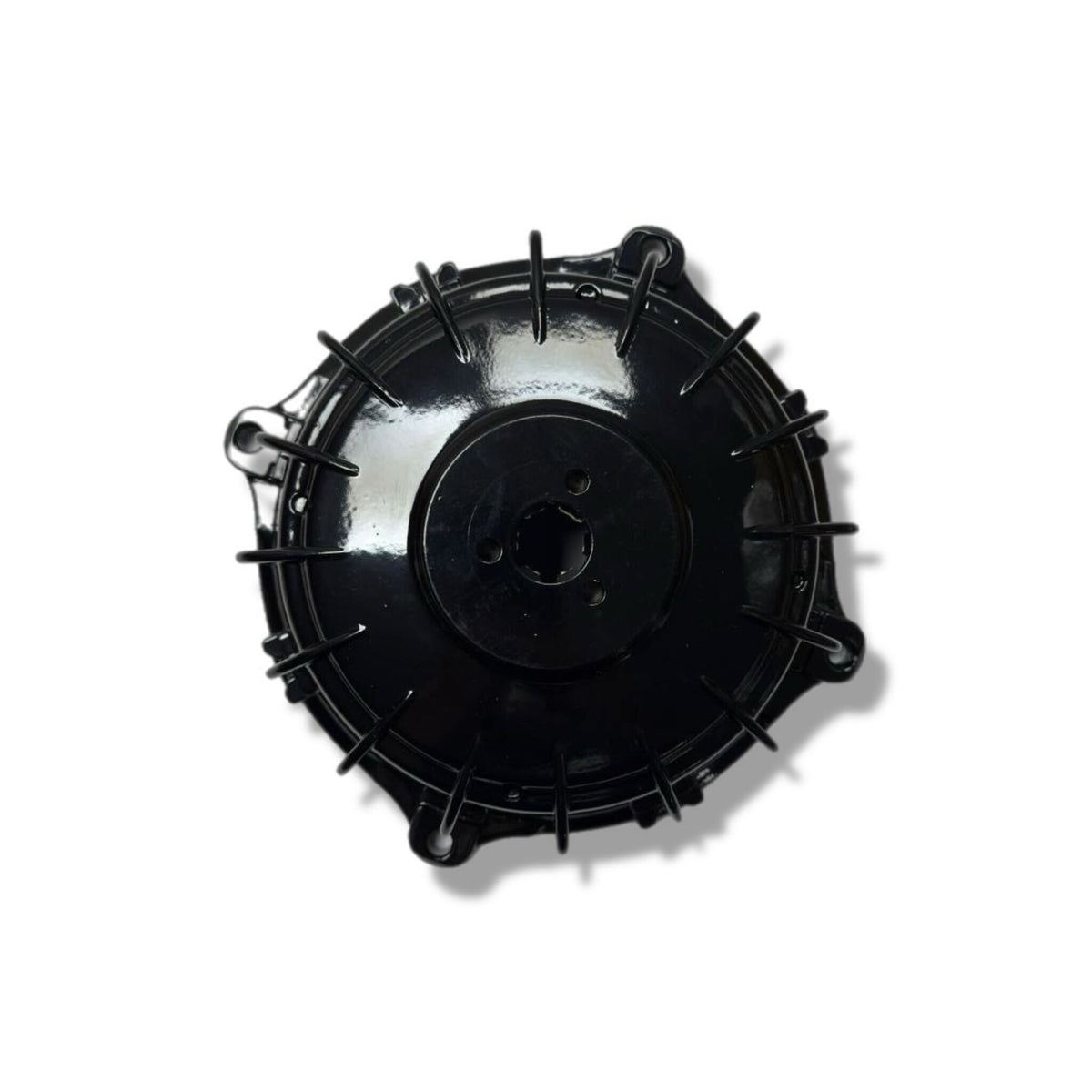 Lambretta Series 1 2 3 Li GP DL SX TV UNI Rear Hub With Cone - Gloss Black