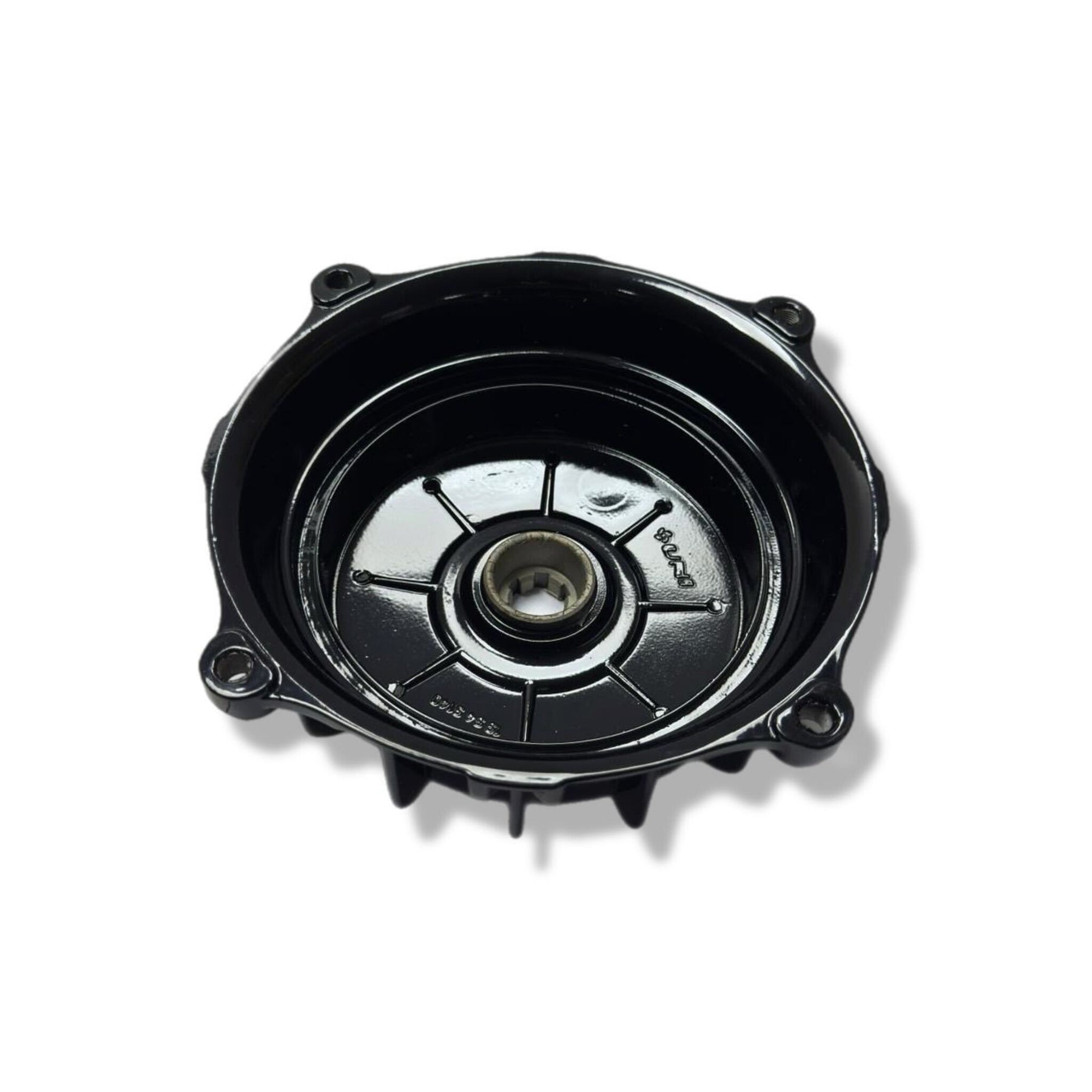 Lambretta Series 1 2 3 Li GP DL SX TV UNI Rear Hub With Cone - Gloss Black