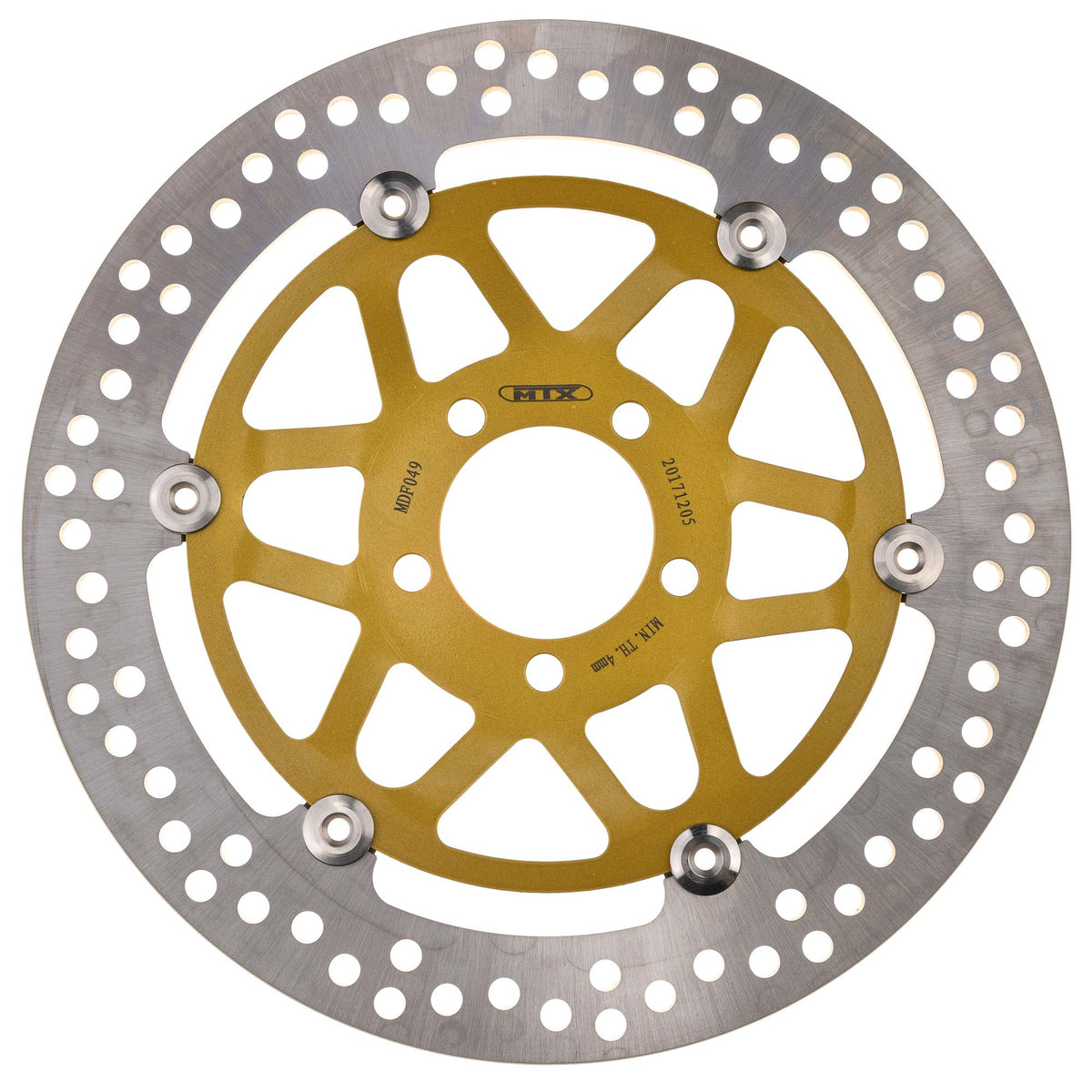MTX Performance Brake Disc Front Floating Round Kawasaki MD4136 #03011