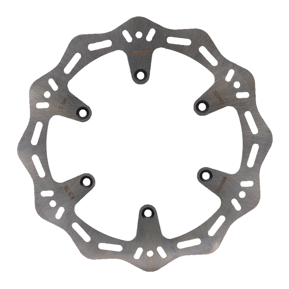 MTX Performance Brake Disc Rear Solid Wavy Yamaha MD6319 #07002 - Beedspeed