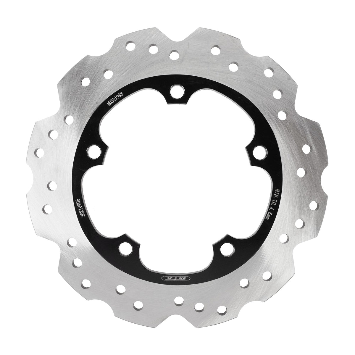 MTX Performance Brake Disc Rear Solid Wavy Honda MD1185 #01998