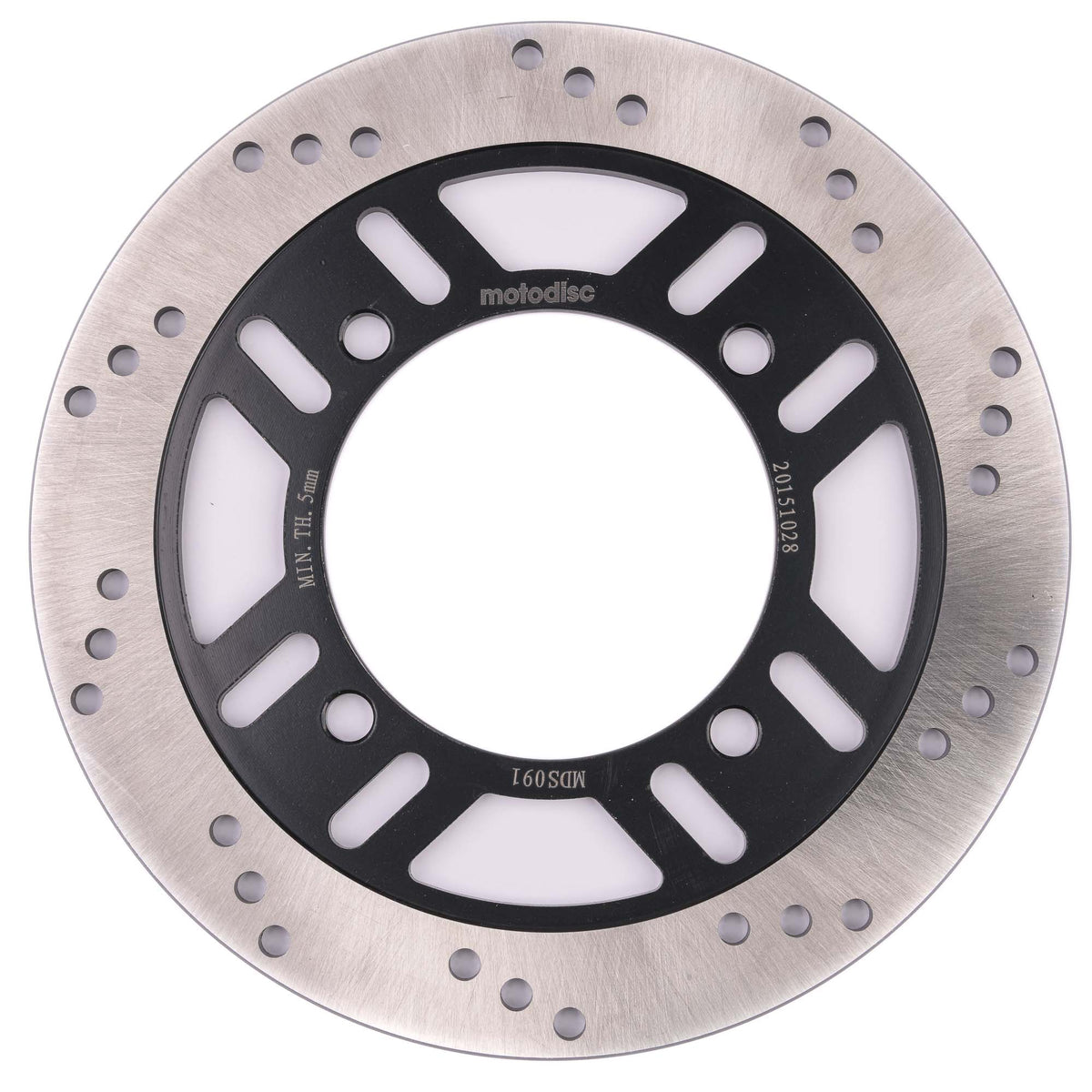MTX Performance Brake Disc Rear Solid Round Kawasaki MD4007 #03023