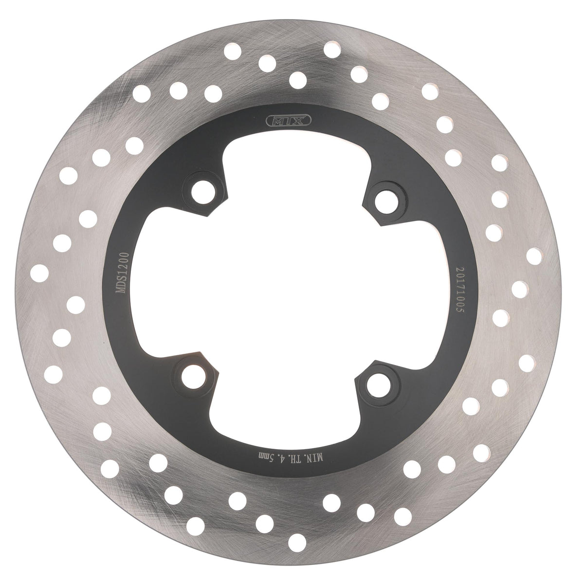 MTX Performance Brake Disc Rear Solid Round Kawasaki MD4165 #03034
