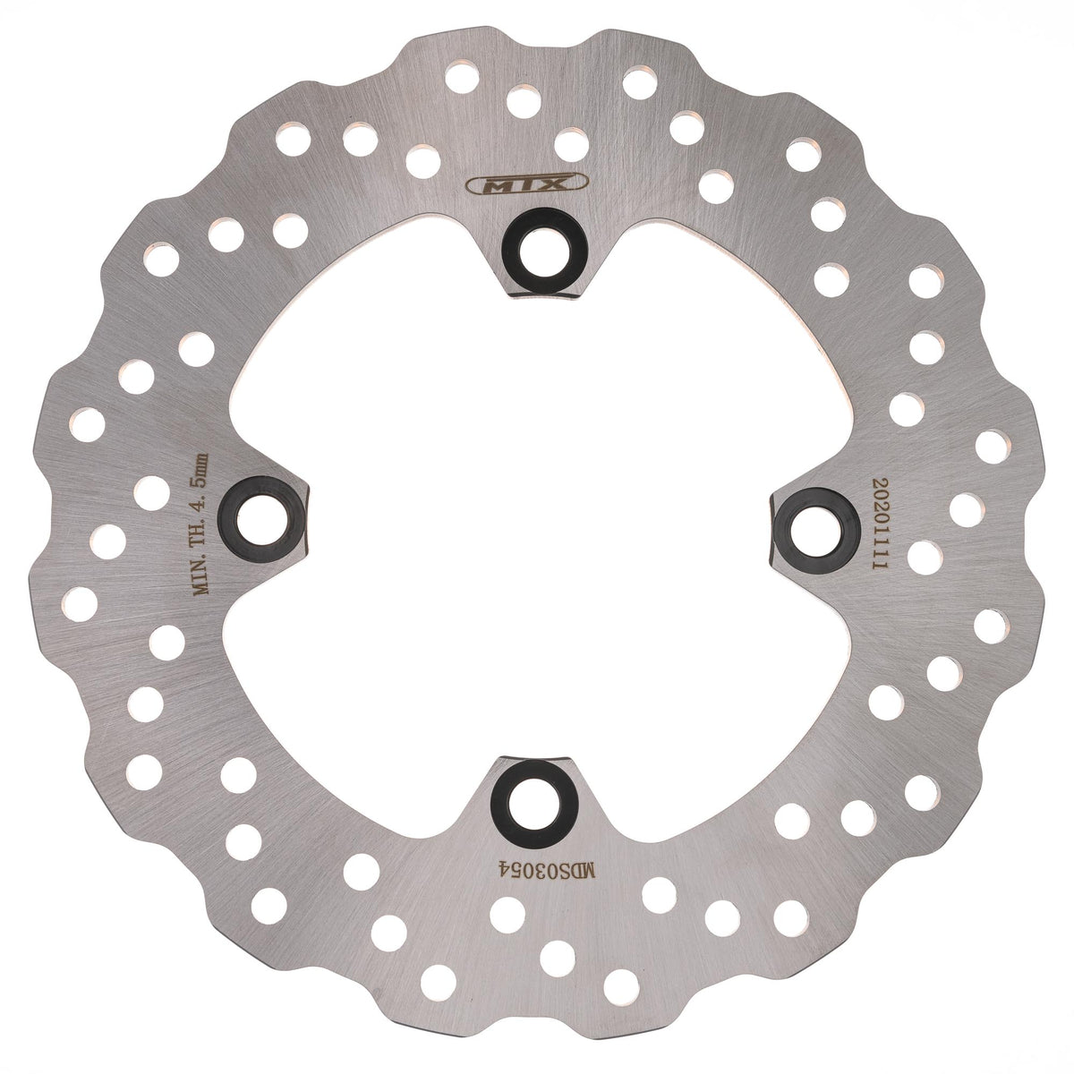 MTX Performance Brake Disc Rear Solid Wavy Kawasaki MD4138 #03054