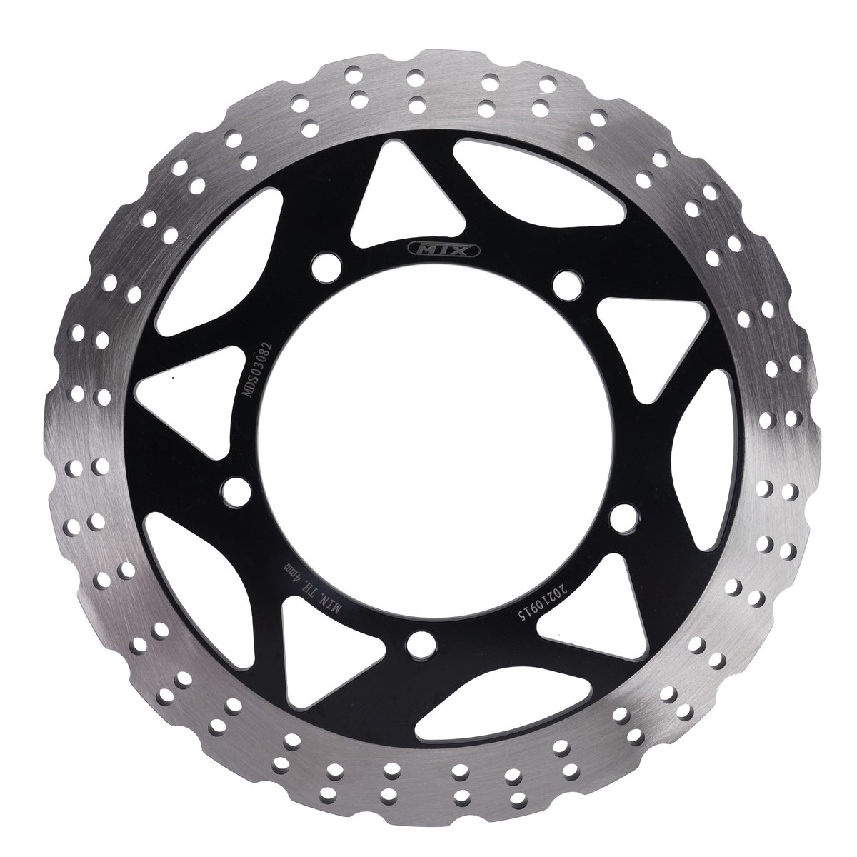 MTX Performance Brake Disc Front Solid Wavy Kawasaki MD4166 #03082