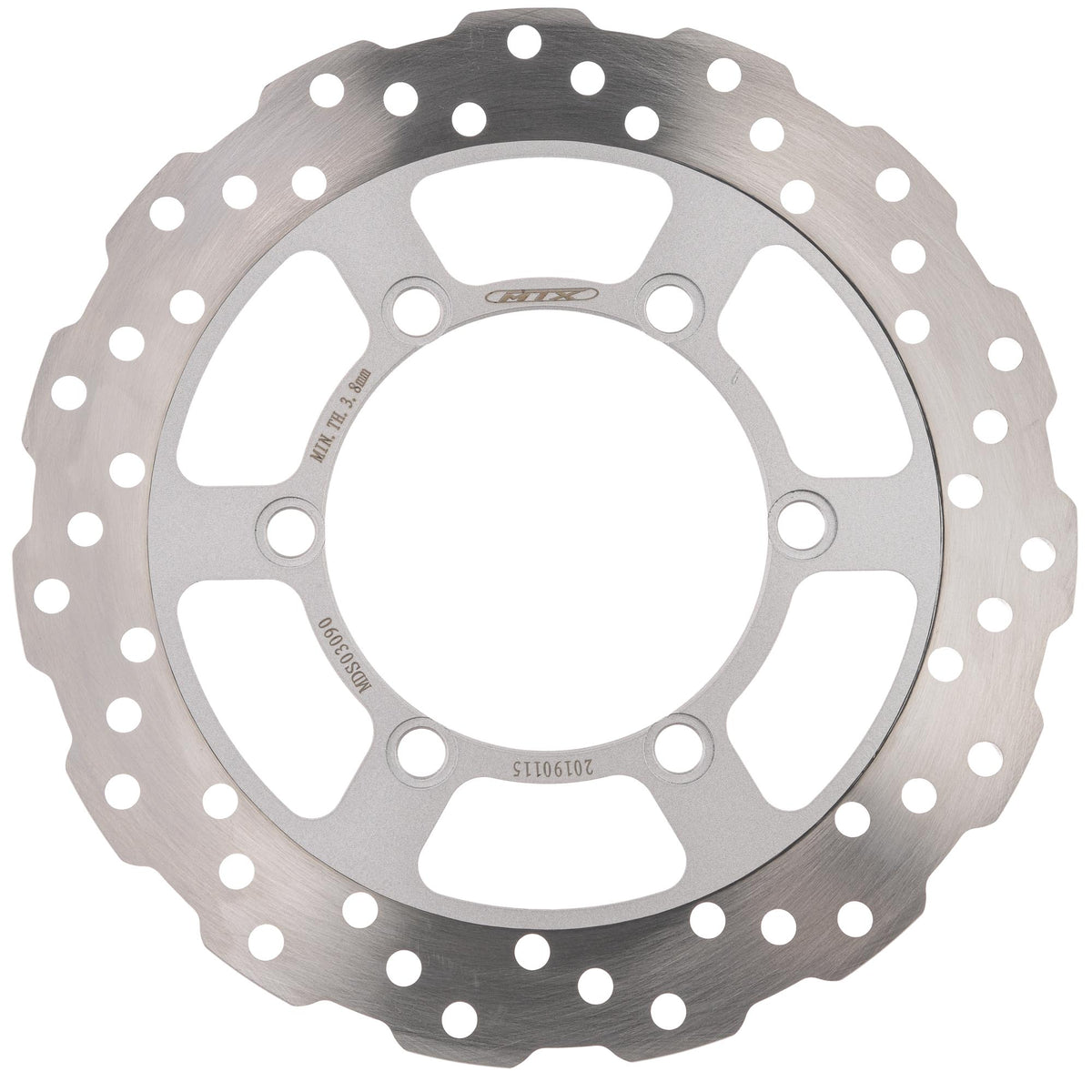 MTX Performance Brake Disc Rear Solid Wavy Kawasaki MD6326 #03090 - Beedspeed