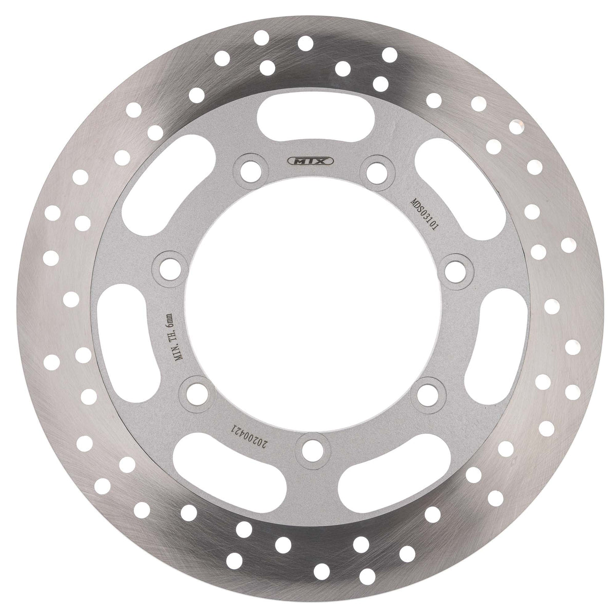 MTX Performance Brake Disc Rear Solid Round Kawasaki MD4146 #03101