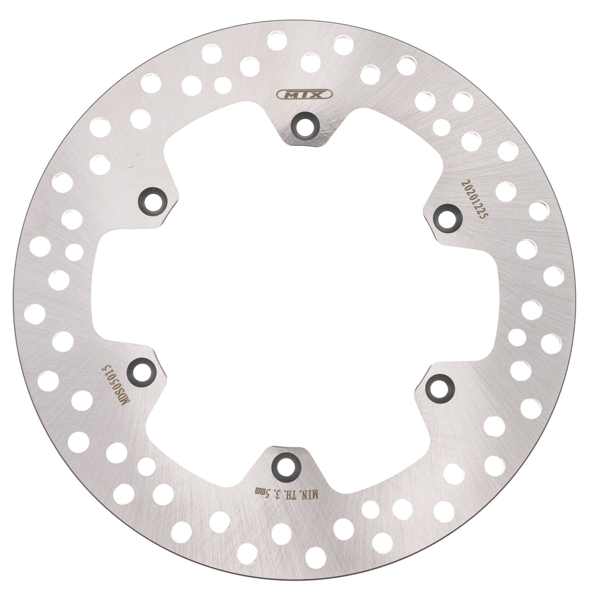 MTX Performance Brake Disc Rear Solid Round Kawasaki Suzuki MD6014 #05015