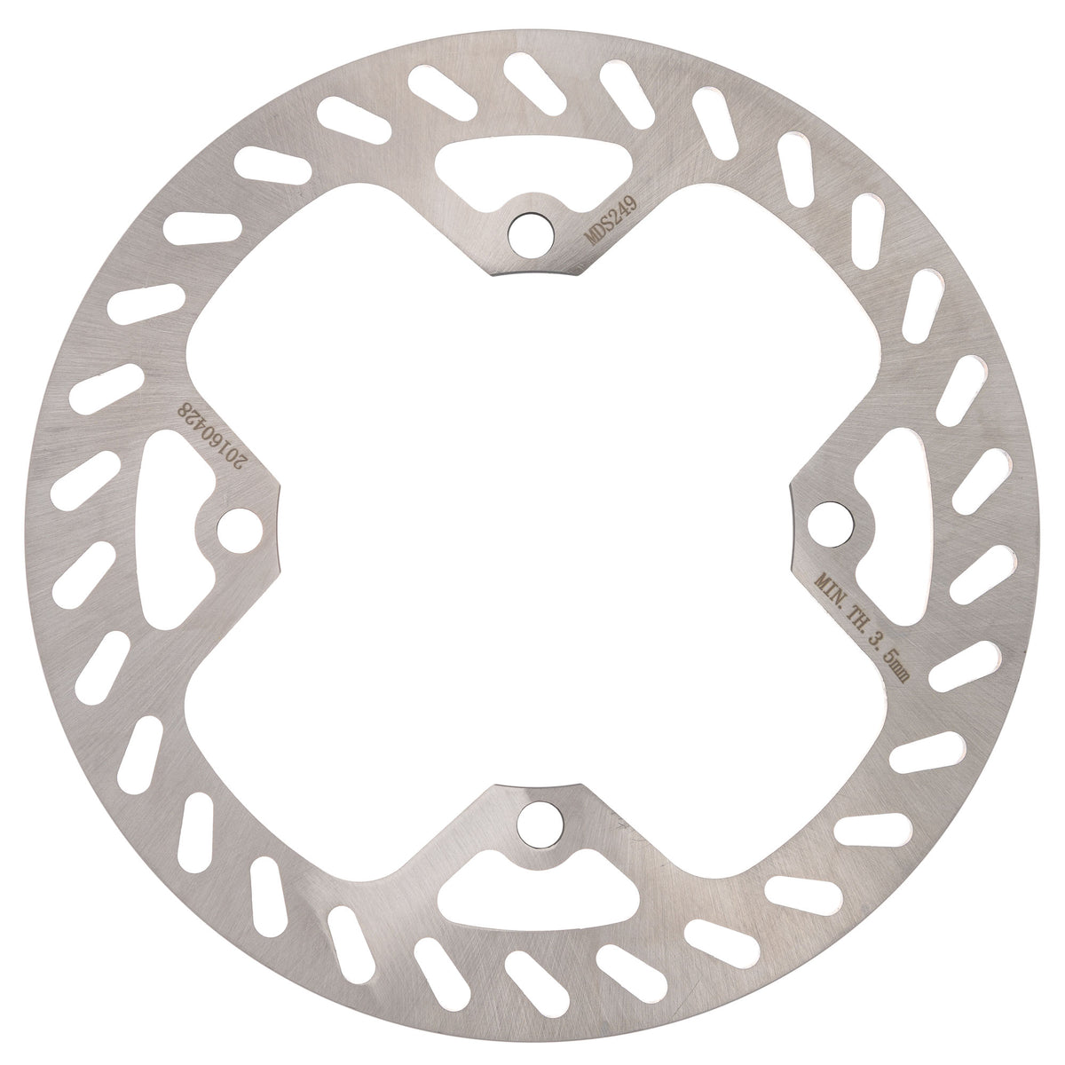 MTX Performance Brake Disc Rear Solid Round Suzuki MD6255 #05034