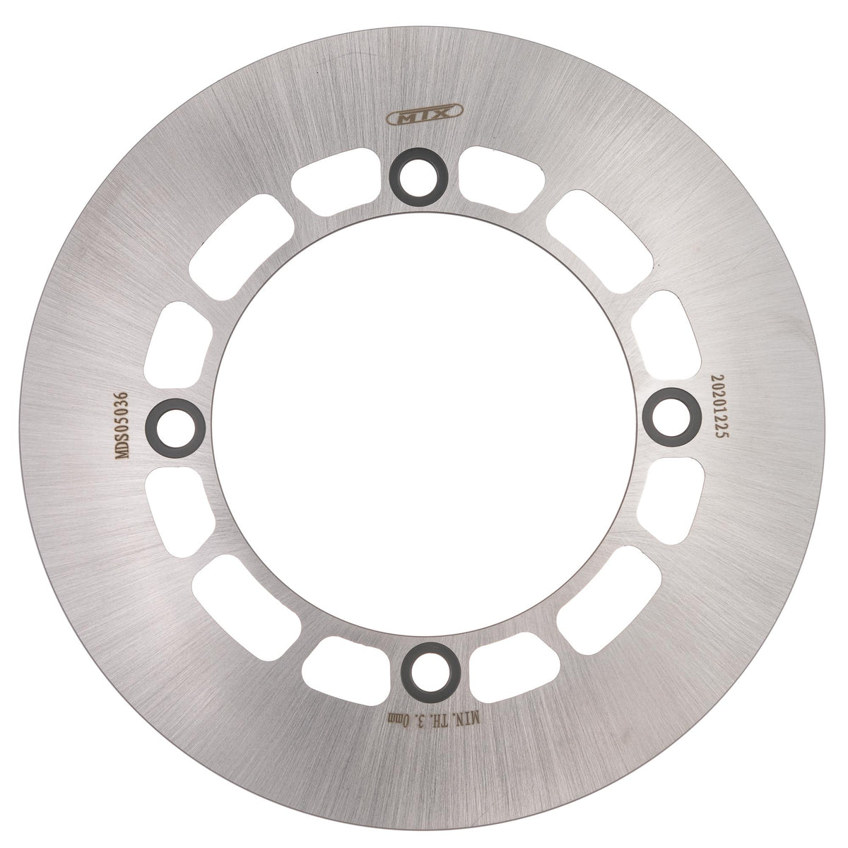 MTX Performance Brake Disc Front Solid Round Suzuki MD6073 #05036