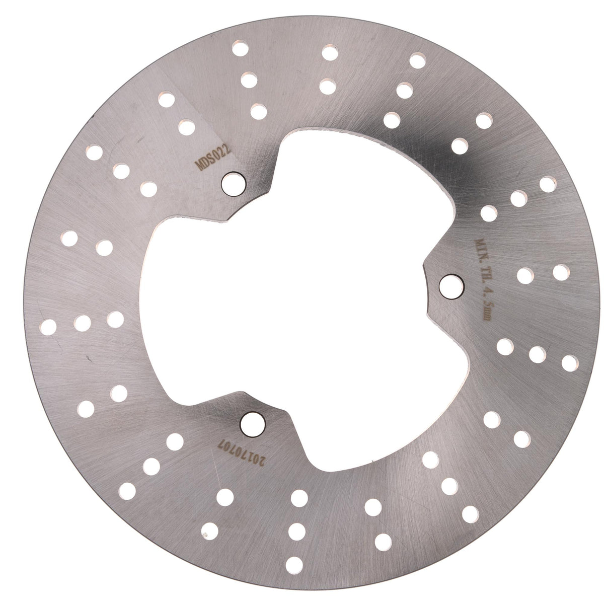 MTX Performance Brake Disc Rear Solid Round Yamaha MD2021 MD2008 #07003 - Beedspeed