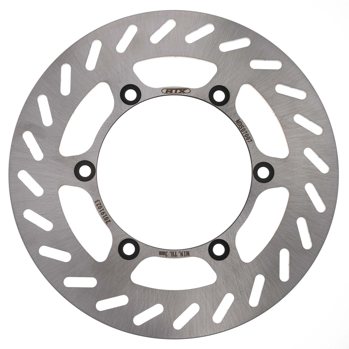 MTX Performance Brake Disc Front Solid Round Yamaha MD6066 #07007