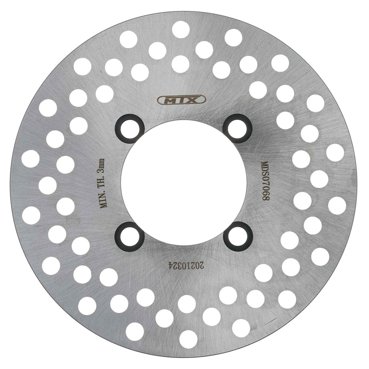 MTX Performance ATV Brake Disc Front Solid Round Yamaha MD6214 #07068