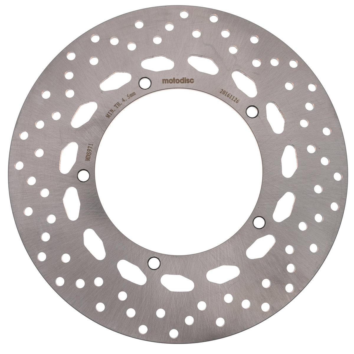 MTX Performance Brake Disc Rear Solid Round Yamaha MD2116 #07083