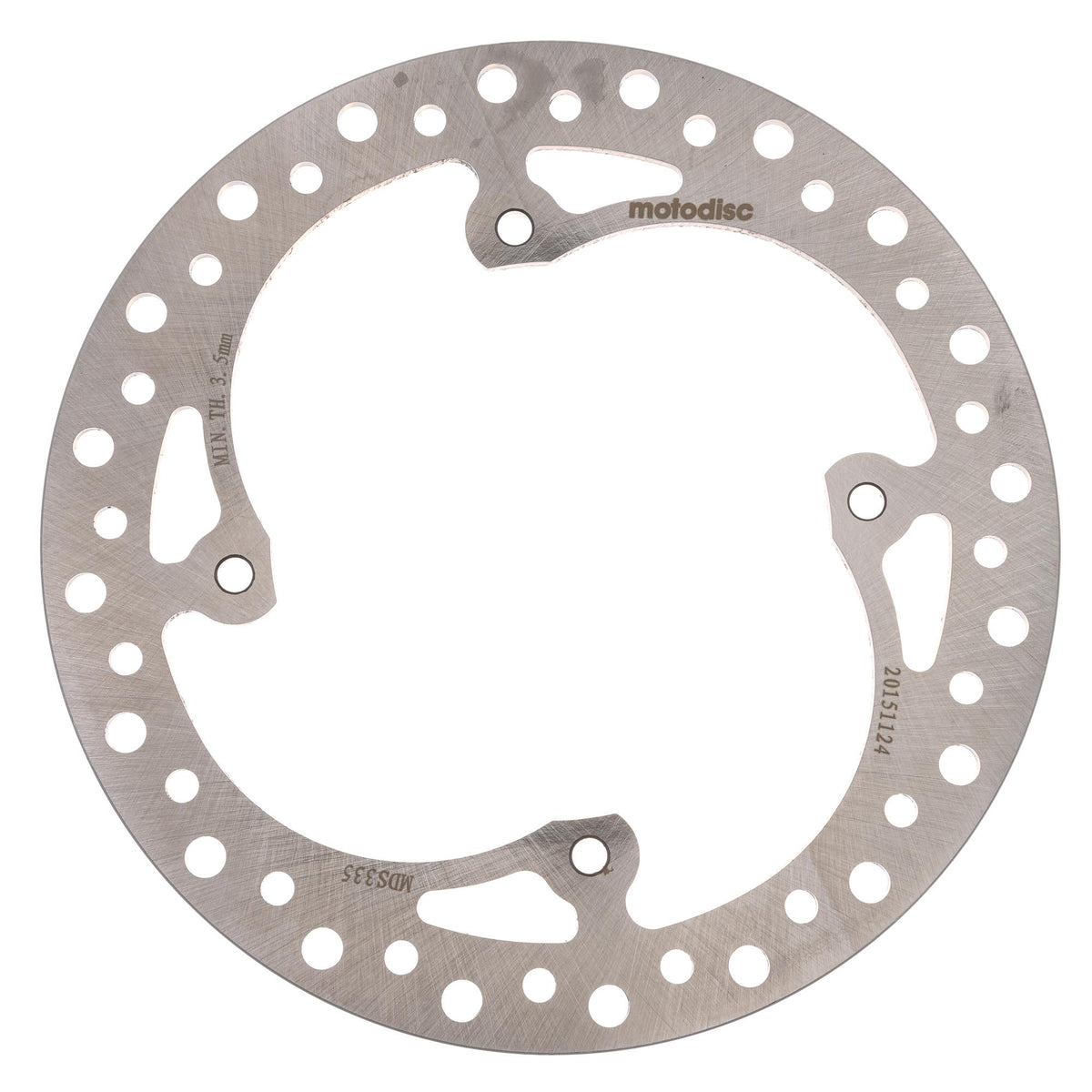 MTX Performance Brake Disc Rear Solid Round KTM MD6257 #08012