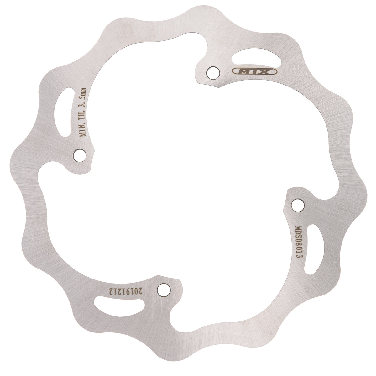 MTX Performance Brake Disc Rear Solid Wavy KTM MD6257 #08013