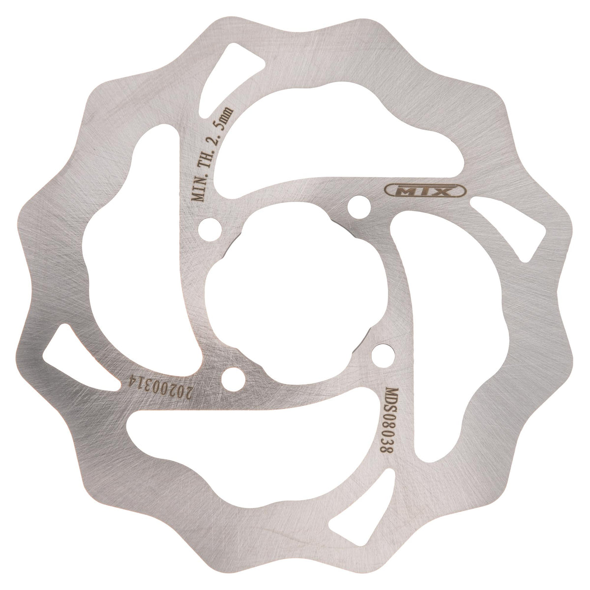 MTX Performance Brake Disc Rear Solid Wavy KTM Husqvarna MD6248 #08038