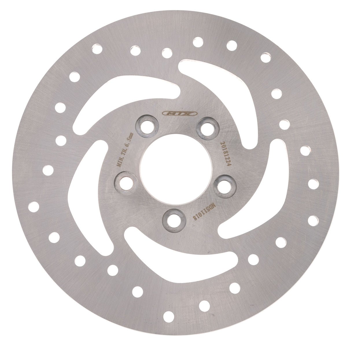 MTX Performance Brake Disc Rear Solid Round Harley Davidson MD524 #11018