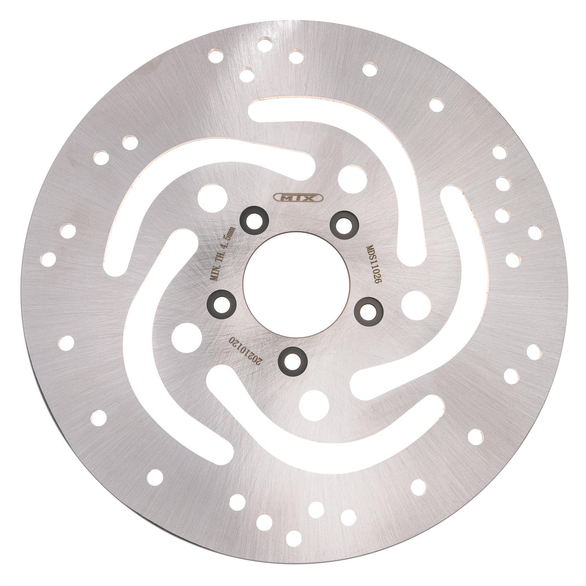 MTX Performance Brake Disc Front Solid Round Harley Davidson MD521 #11026 - Beedspeed