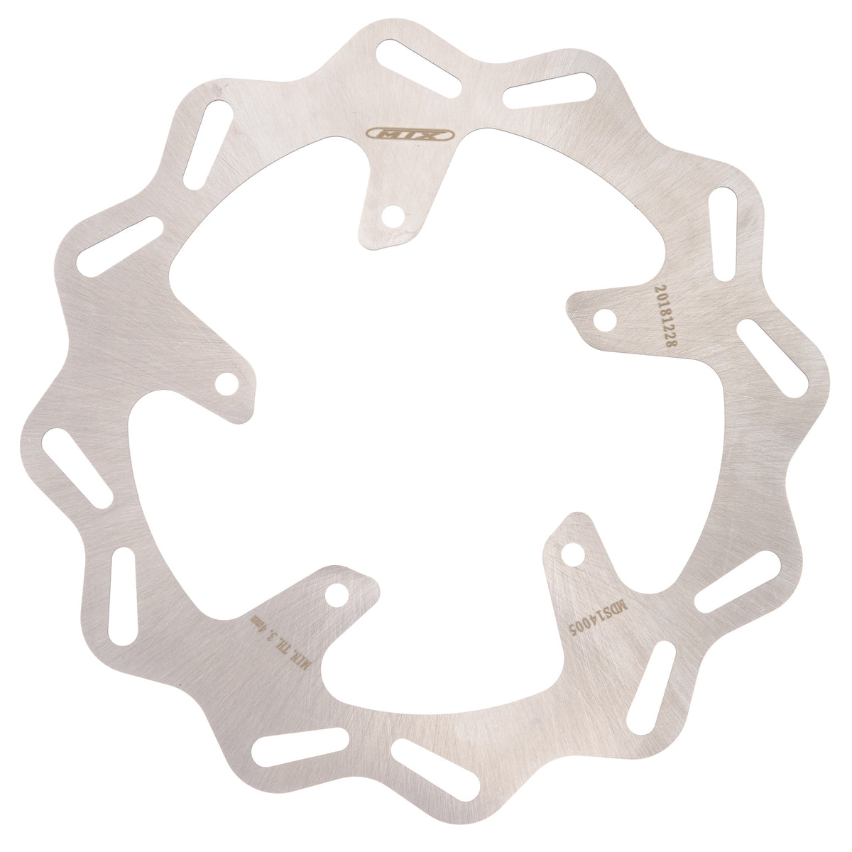 MTX Performance Brake Disc Rear Solid Wavy Aprilia #14005