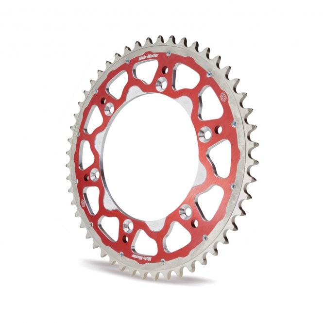 Moto-Master GasGas/Husqvarna/KTM Fusion Dual Ring Sprocket (520-49T) - Red