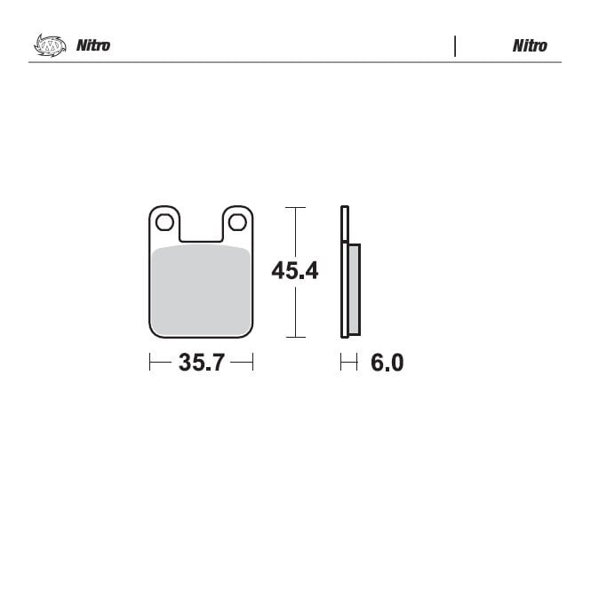 Moto-Master Nitro Brake Pads - 90521
