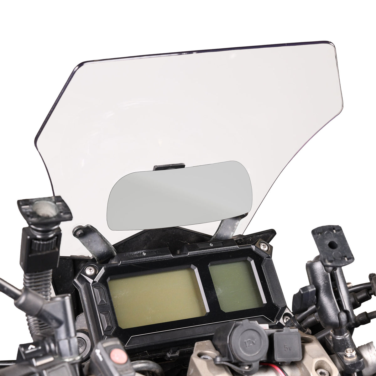 Bike It Detachable Blind Spot Mirror Universal Motorcycle Scooter MRU031