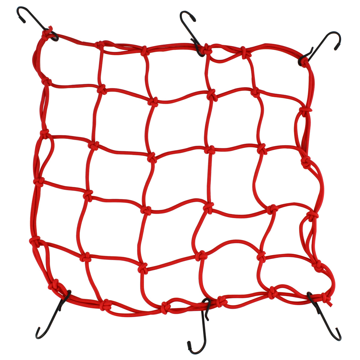Luggage Cargo Net Extra Large Red Motorcycle Scooter Touring