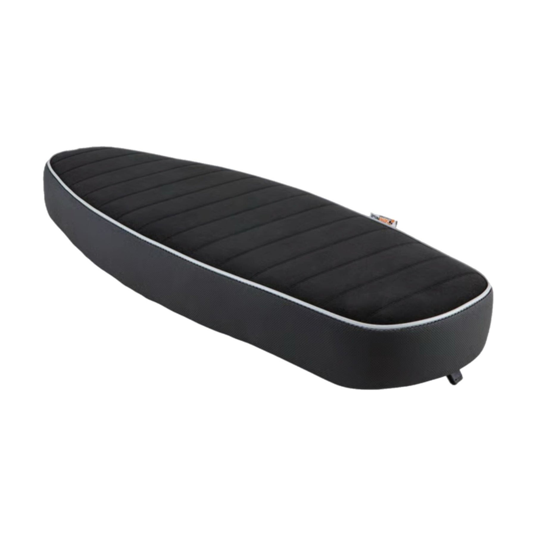 Vespa PX Super Sprint VBA/VBB GT/R 125-200cc NISA Sella Sport Touring Seat - Black / Grey Piping