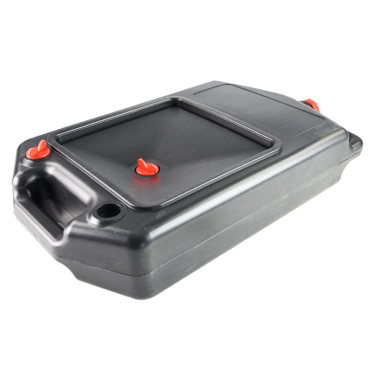 8L Oil Drain Can Black Motorcycle MX Workshop