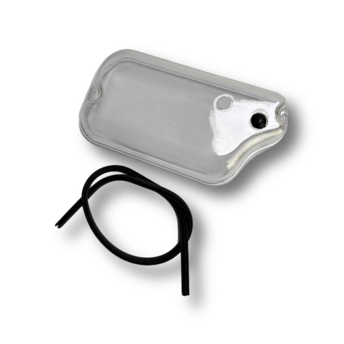 Vespa P125X-P200E Super Sprint Rally VBB Carb Box Top Non Autolube - Clear Transparent