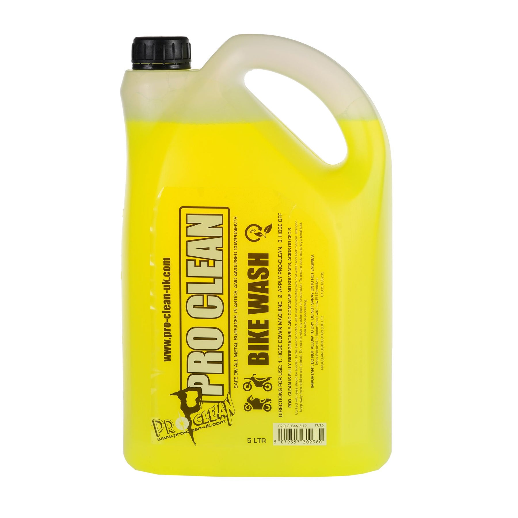 Pro Clean Bike Wash Scooter Motorcycle Motorbike Cleaner 5 Litre