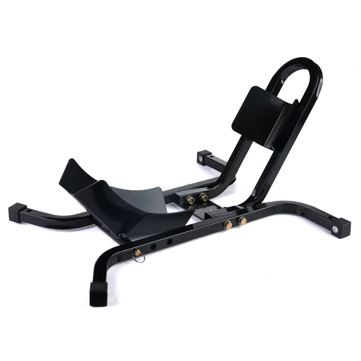 17-21 Inch Front Wheel BikeTek Adjustable Front Wheel Chock Black