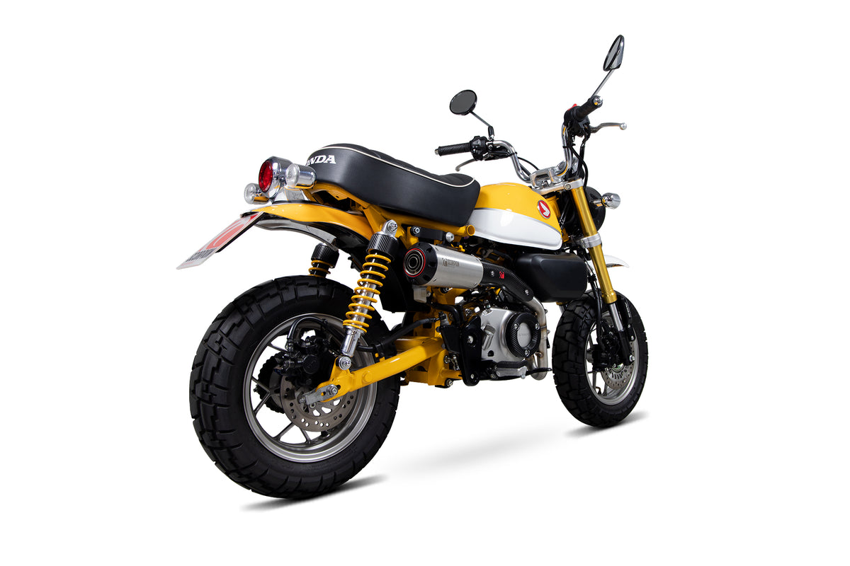 Honda Monkey 125 (2018–2024) Scorpion Exhaust Red Power Full System - Brushed Stainless