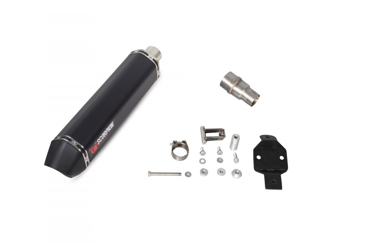 Piaggio MP3 500/500LT (2008 - 2016) SCORPION Performance Exhaust – Black Ceramic