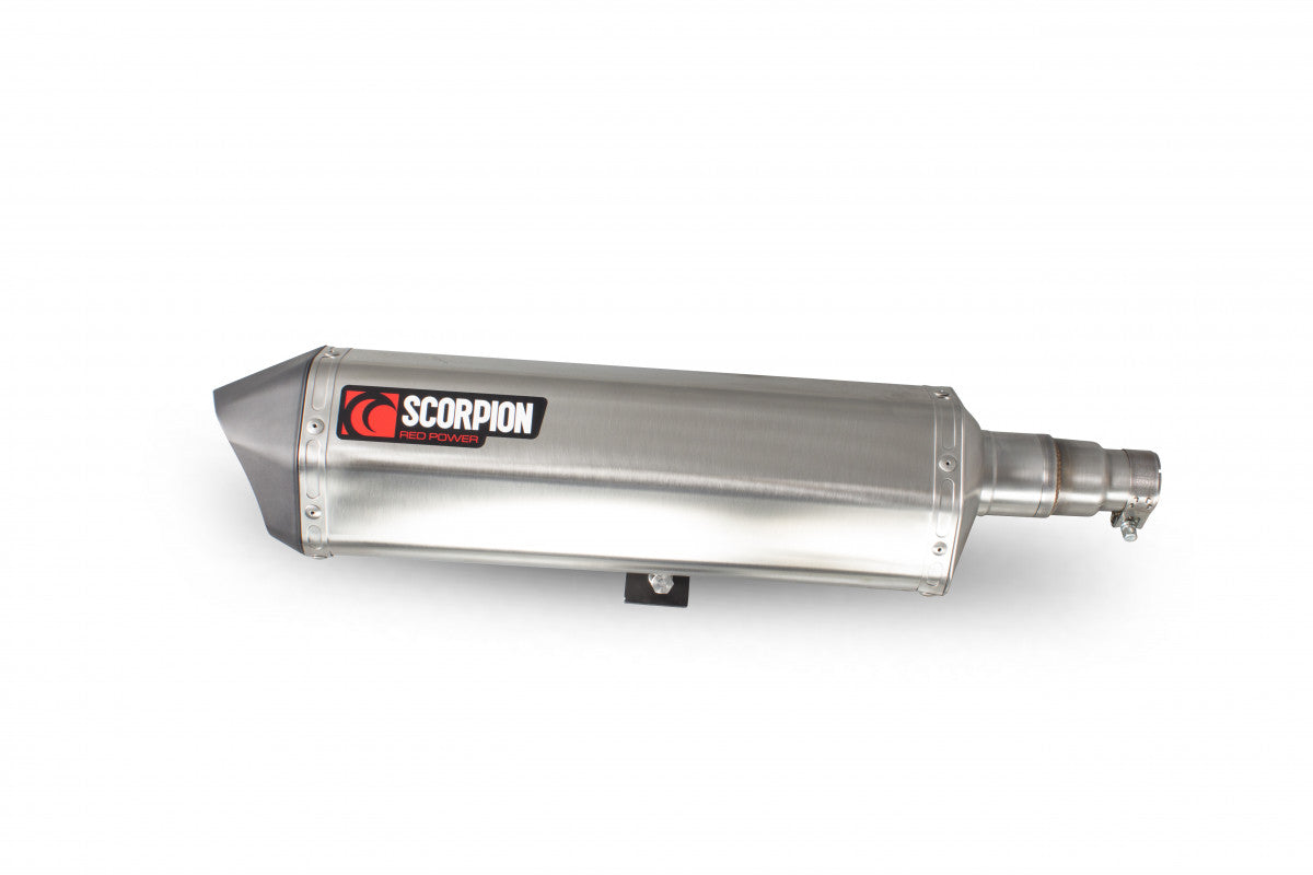 Piaggio MP3 500/500LT (2008 - 2016) SCORPION Performance Exhaust – Brushed Stainless (Copy)